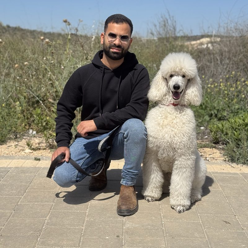שיעור פרטי - כלב אמיתי שהתארח אצל ליאור לוי
